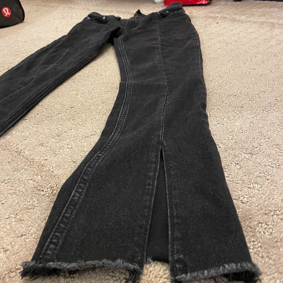 Abercrombie Fitch Split Hem Jeans 